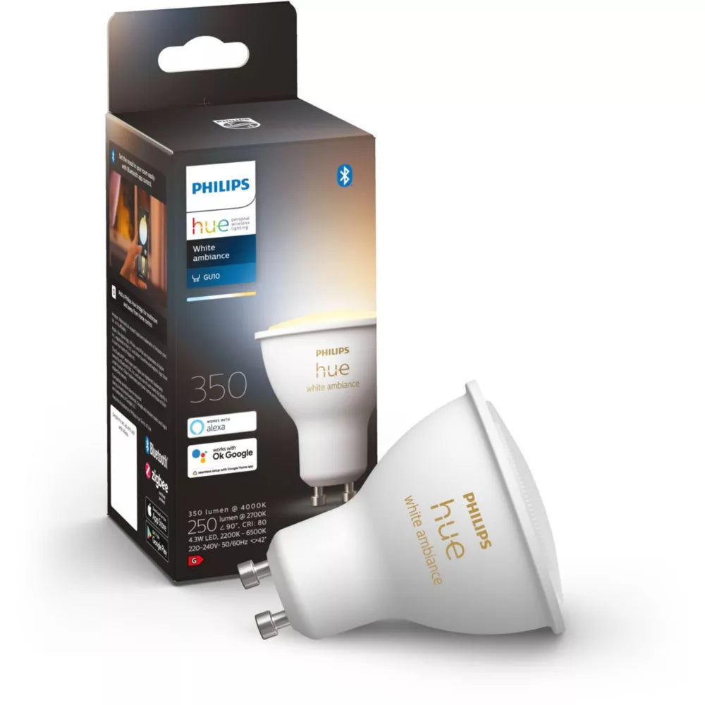 Philips Hue Ampoules LED Connectées White Ambiance – Votre